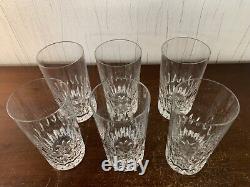 4 verres à orangeade modèle Stella en cristal de Saint Louis (prix à la pièce)