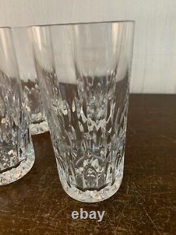4 verres à orangeade modèle Stella en cristal de Saint Louis (prix à la pièce)