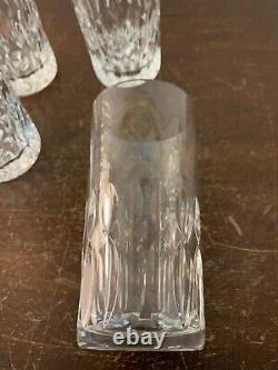 4 verres à orangeade modèle Stella en cristal de Saint Louis (prix à la pièce)