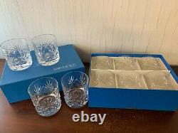 4 verres à whisky en cristal de Saint Louis (prix à la pièce)