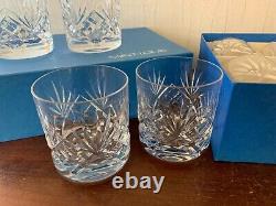 4 verres à whisky en cristal de Saint Louis (prix à la pièce)