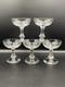5 Coupes À Champagne Cristal De Saint-louis Modèle Océan 1893 Monogrammés Ah Tbe