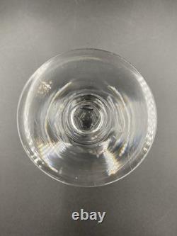 5 Coupes À Champagne Cristal De Saint-Louis Modèle Océan 1893 Monogrammés AH TBE