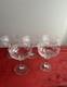 5 Coupes À Champagne En Cristal Grave St Louis Baccarat