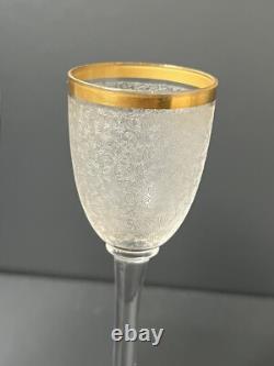5 Verres A Liqueur En Cristal Givre St Louis Baccarat