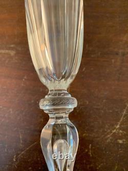 5 flûtes à champagne modèle Alexandre cristal de Saint Louis (prix à la pièce)
