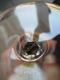 5 verres a eau en cristal de Saint Louis signé modèle cerdagne