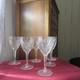 5 Verres A Eau En Cristal De Saint Louis Mod&egrave;le Odessa