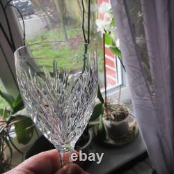 5 verres a eau en cristal de saint louis modèle Odessa