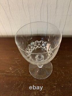 5 verres à eau modèle Orly en cristal de Saint Louis (prix à la pièce)