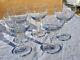 5 Verres à Eau Ou Vin Cristal Taillé Baccarat St Louis Modèle Marie Antoinette