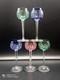 5 Verres &agrave; Vin Du Rhin Roemer Cristal Saint-louis Couleur Mod&egrave;le Riesling, 18,5cm