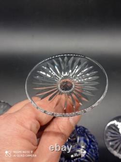 5 verres à vin du Rhin Roemer Cristal SAINT-LOUIS couleur modèle RIESLING, 18,5cm