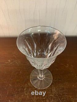 5 verres à vin taillé en cristal de Saint Louis (prix à la pièce)modèle2