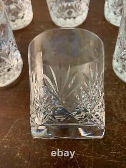 5 verres à whisky taillé modèle Chantilly cristal Saint Louis (prix à la pièce)