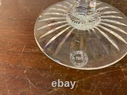 5 verres roemer modèle Trianon en cristal de Saint Louis (prix à la pièce)