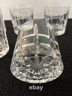 5 verres whisky modèle Manhattan cristal Saint Louis h 8.5 cm(prix à la pièce)
