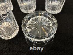 5 verres whisky modèle Manhattan cristal Saint Louis h 8.5 cm(prix à la pièce)