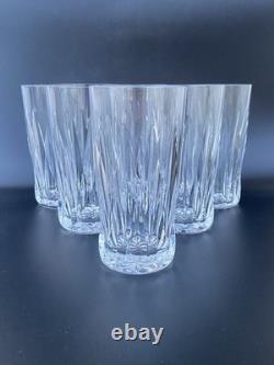 6 Chopes Cristal De Saint Louis Provence Long Drink Orangeade État Neuf