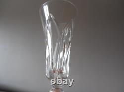 6 Flutes A Champagne En Cristal De Saint Louis Service Camargue