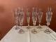 6 Flûtes à Champagne (+ 1 Offerte) Cristal De Saint-louis Modèle Chambord