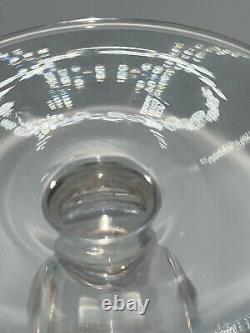 6 Flutes a champagne en cristal de Saint Louis signées modèle Jersey 16,8 cm