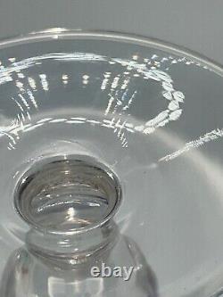 6 Flutes a champagne en cristal de Saint Louis signées modèle Jersey 16,8 cm