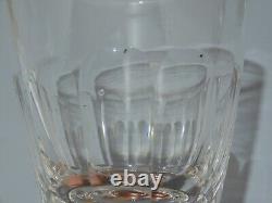 -6 VERRES A EAU CRISTAL LOUIS PHILIPPE XIXe CATON SAINT LOUIS déco TABLE D