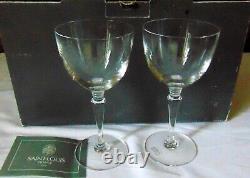 6 Verres A Eau Cristal St Louis Modele Grand Lieu Neuf En Coffret