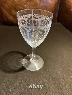6 Verres À Eau En Cristal Saint-Louis Modèle Manon Non Baccarat