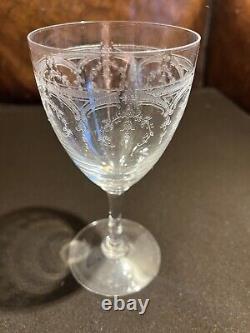 6 Verres À Eau En Cristal Saint-Louis Modèle Manon Non Baccarat