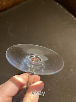 6 Verres À Eau En Cristal Saint-Louis Modèle Manon Non Baccarat