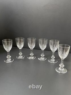 6 Verres À Liqueur En Cristal saint louis Modèle massenet