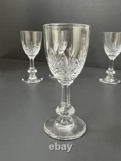 6 Verres À Liqueur En Cristal saint louis Modèle massenet