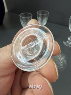 6 Verres À Liqueur En Cristal saint louis Modèle massenet