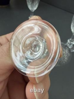 6 Verres À Liqueur En Cristal saint louis Modèle massenet