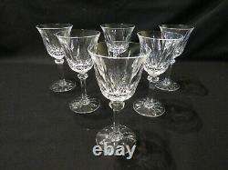 6 Verres A Vin Cristal De Saint Louis Modele Provence Parfait Etat Lot N°1