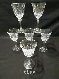 6 Verres A Vin Cristal De Saint Louis Modele Provence Parfait Etat Lot N°1
