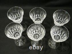 6 Verres A Vin Cristal De Saint Louis Modele Provence Parfait Etat Lot N°1