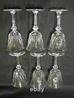 6 Verres A Vin Cristal De Saint Louis Modele Provence Parfait Etat Lot N°1