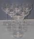 -6 Verres Ballons Estampille Cristal St Louis Modele Aurore Unis Table Fetes D