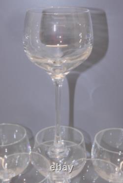 -6 Verres Ballons Estampille Cristal St Louis Modele Aurore Unis Table Fetes D
