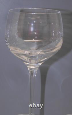 -6 Verres Ballons Estampille Cristal St Louis Modele Aurore Unis Table Fetes D