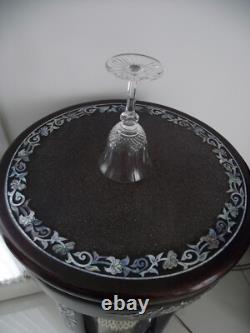 6 Verres En Cristal Saint Louis. Style Tommy