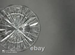 6 Verres Gobelets en Cristal de SAINT-LOUIS modèle TRIANON, H 11 cm, signé