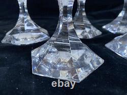 6 Verres à Eau modèle Chambord en cristal de Saint Louis 18cm