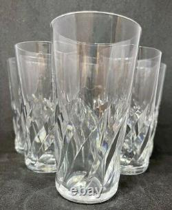 6 Verres/gobelets, cristal St LOUIS, modèle Bidassoa signés, 11.5 cm