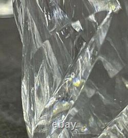 6 Verres/gobelets, cristal St LOUIS, modèle Bidassoa signés, 11.5 cm