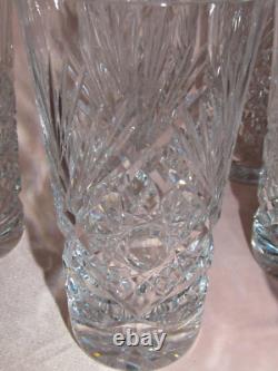 6 Verres gobelets forme américaine cristal taillé Saint-Louis catalogue 1904