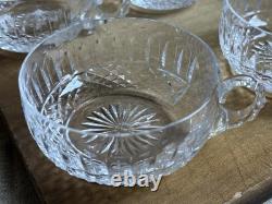 6 coupelles à anse en cristal SAINT LOUIS modèle TOMMY